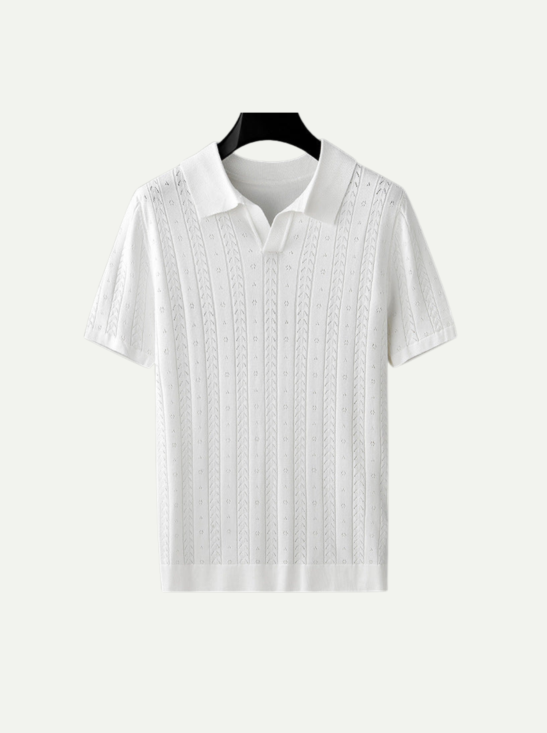 Don Harris | Textured Knit Polo