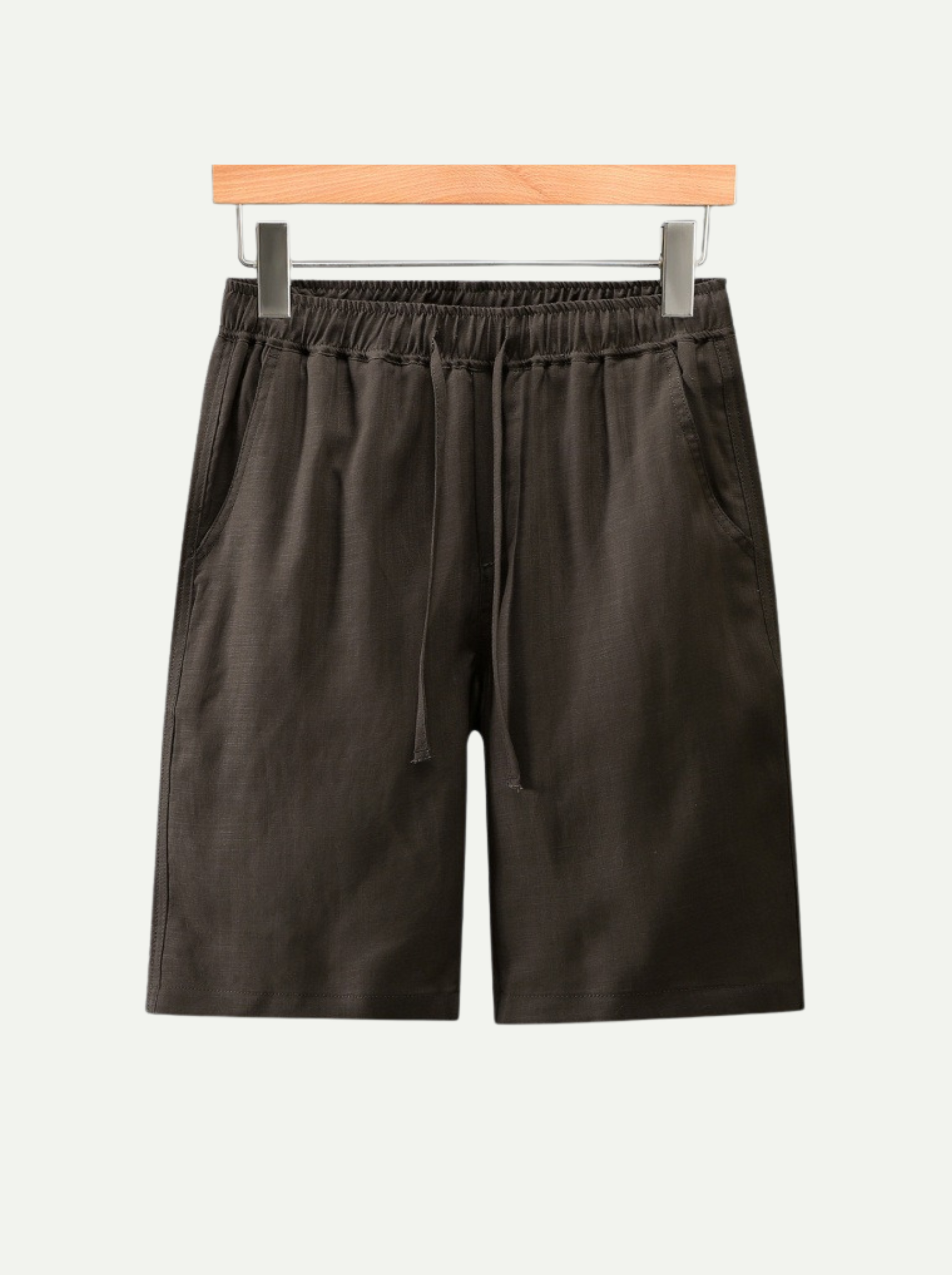 Cortina | Drawstring Linen Shorts