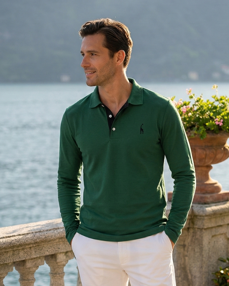 Henri | Long-Sleeve Polo Shirt