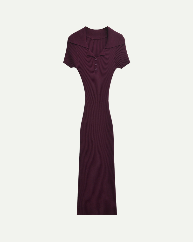 Élodie | Midi Polo Dress