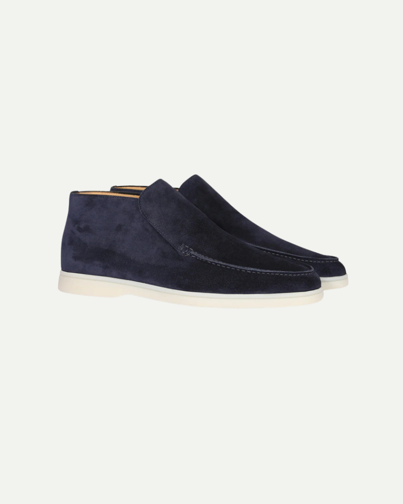 Bastien | Suede High-Top Loafers