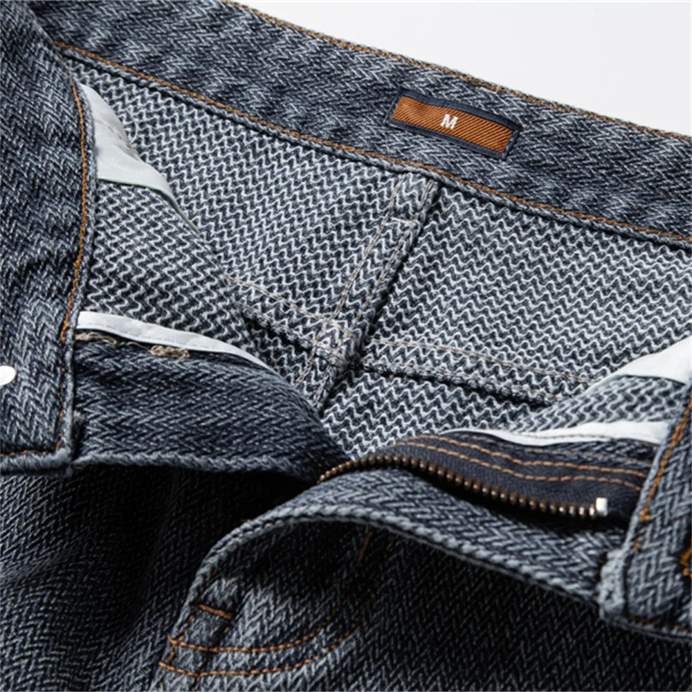 Dan Anthony | Herringbone Denim Shorts