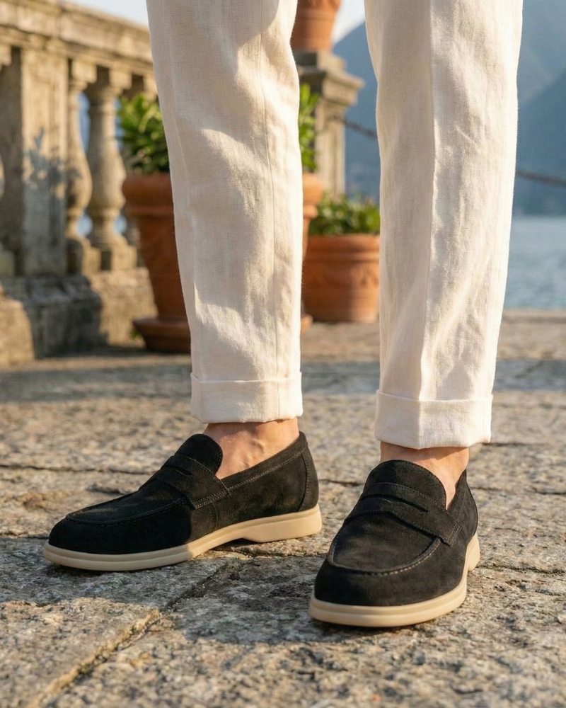 Étienne | Slip-On Leather Loafers