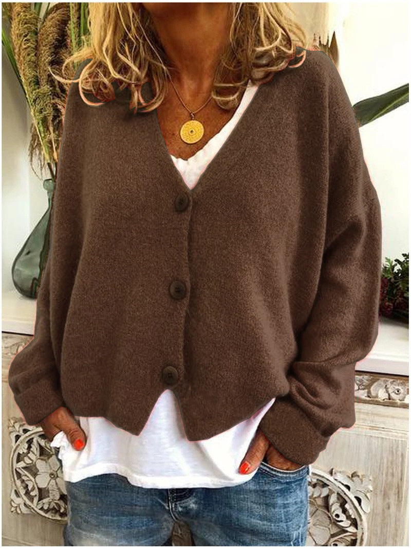 Shannon | V-Neck Knit Cardigan