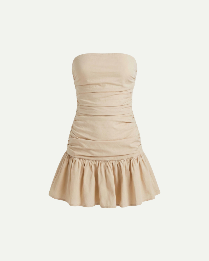 Marielle | Strapless A-Line Mini Dress
