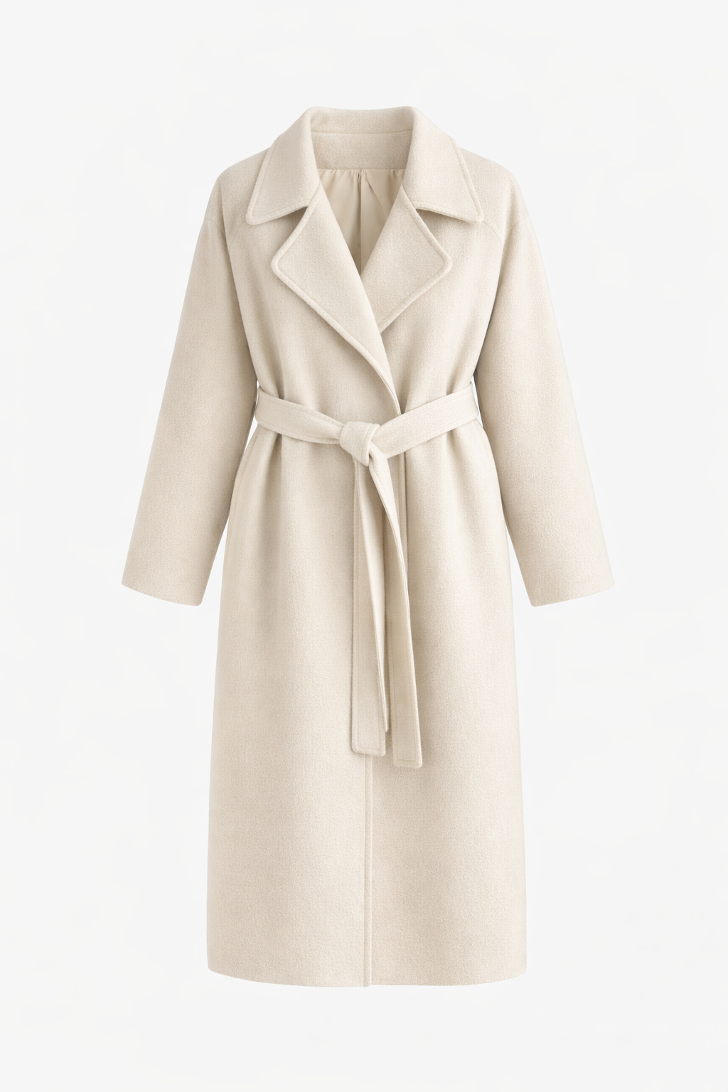 Caith | Belted Wool Wrap Coat