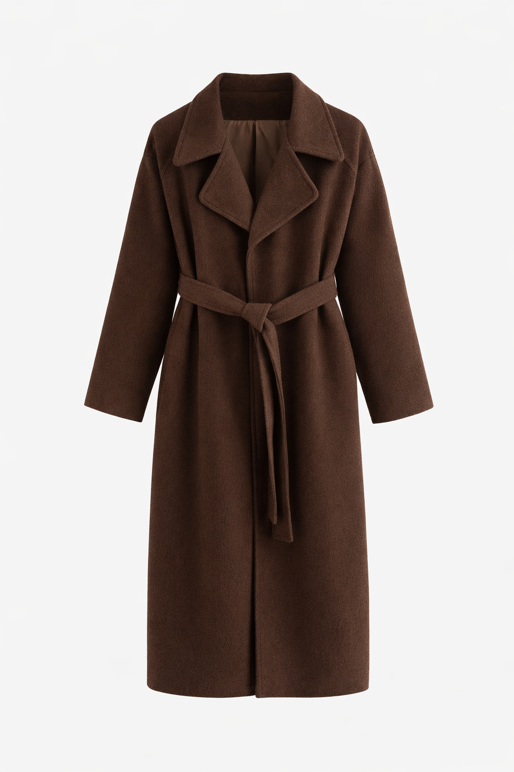 Caith | Belted Wool Wrap Coat
