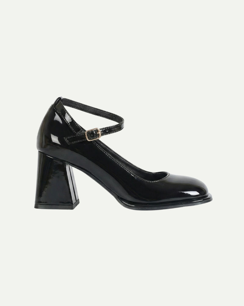 Lunara | Ankle-Strap Block Heel Pumps