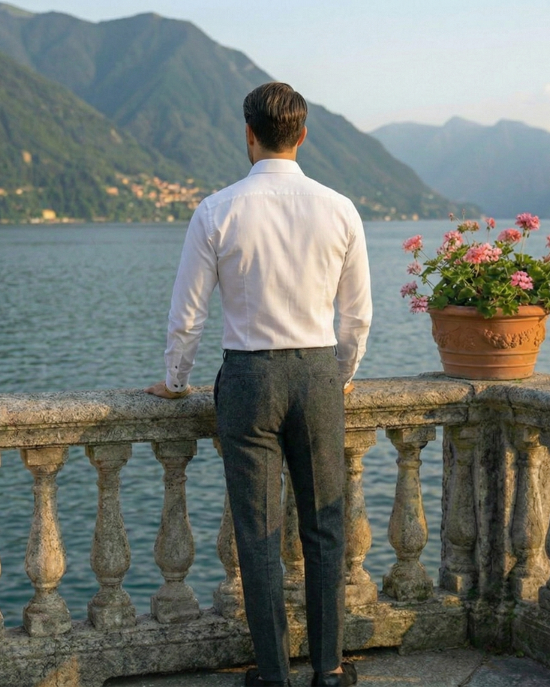 Lorenzo | Slim Button-Up Dress Shirt