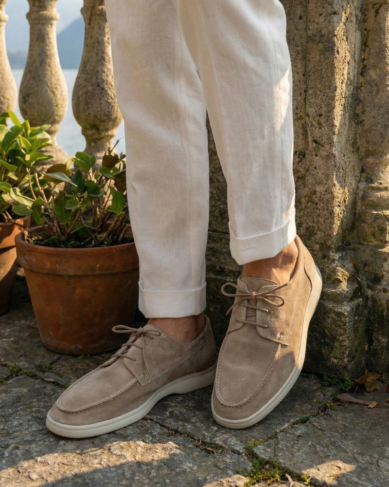 Adrien | Lace-Up Loafers