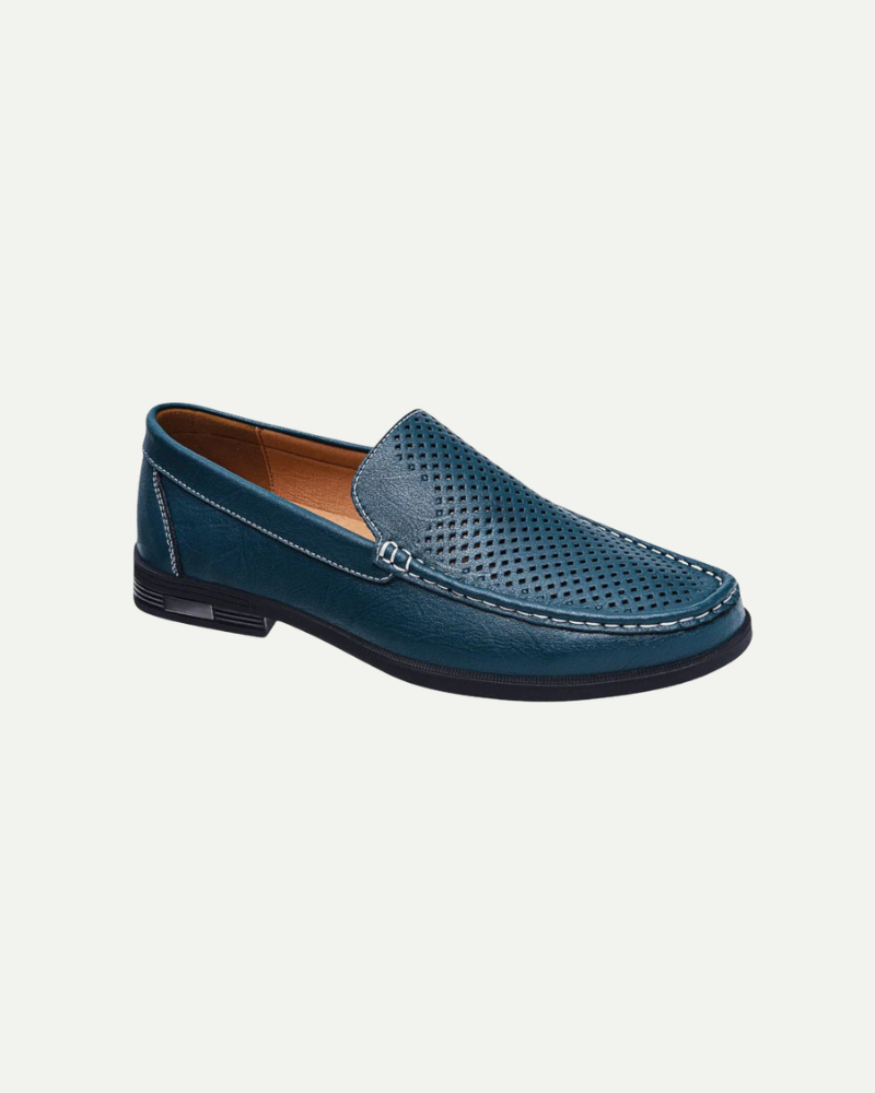 Laurent | Leather Slip-On Shoes