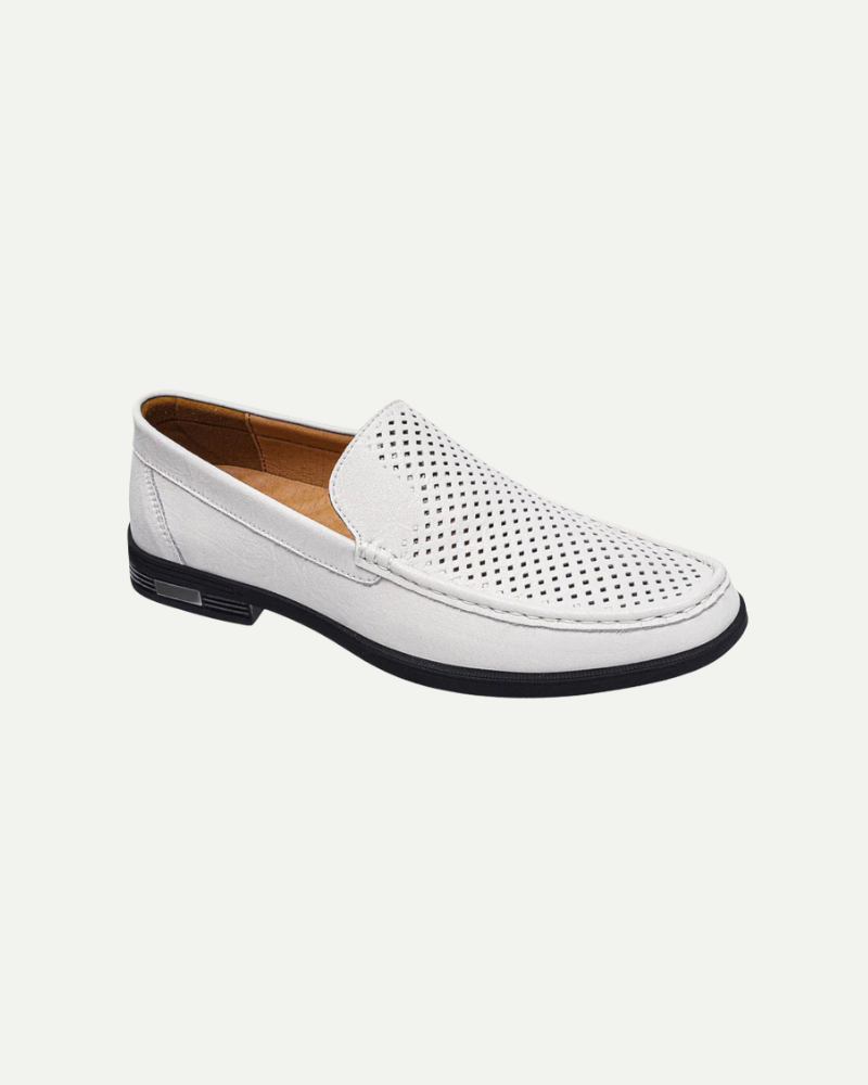 Laurent | Leather Slip-On Shoes