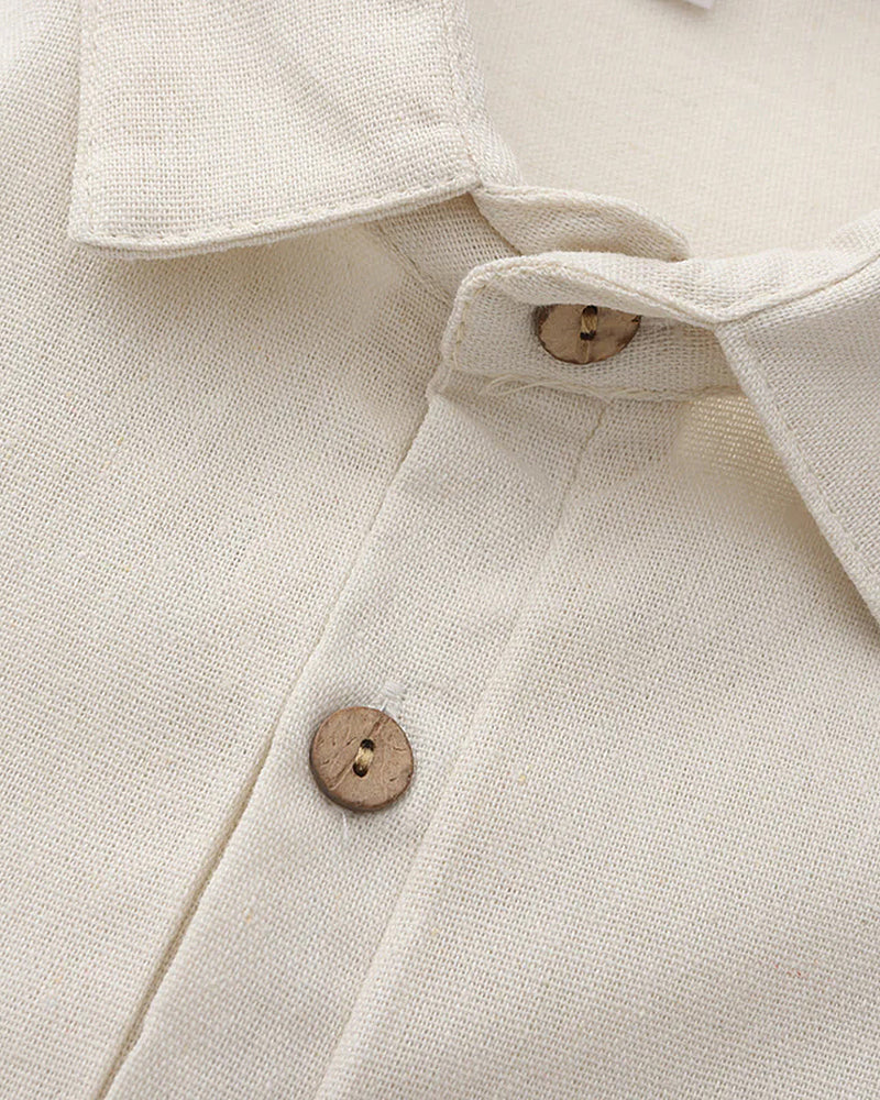 Cali | Men's Polo Shirt | 100% Linen, Casual Summer Wear 3