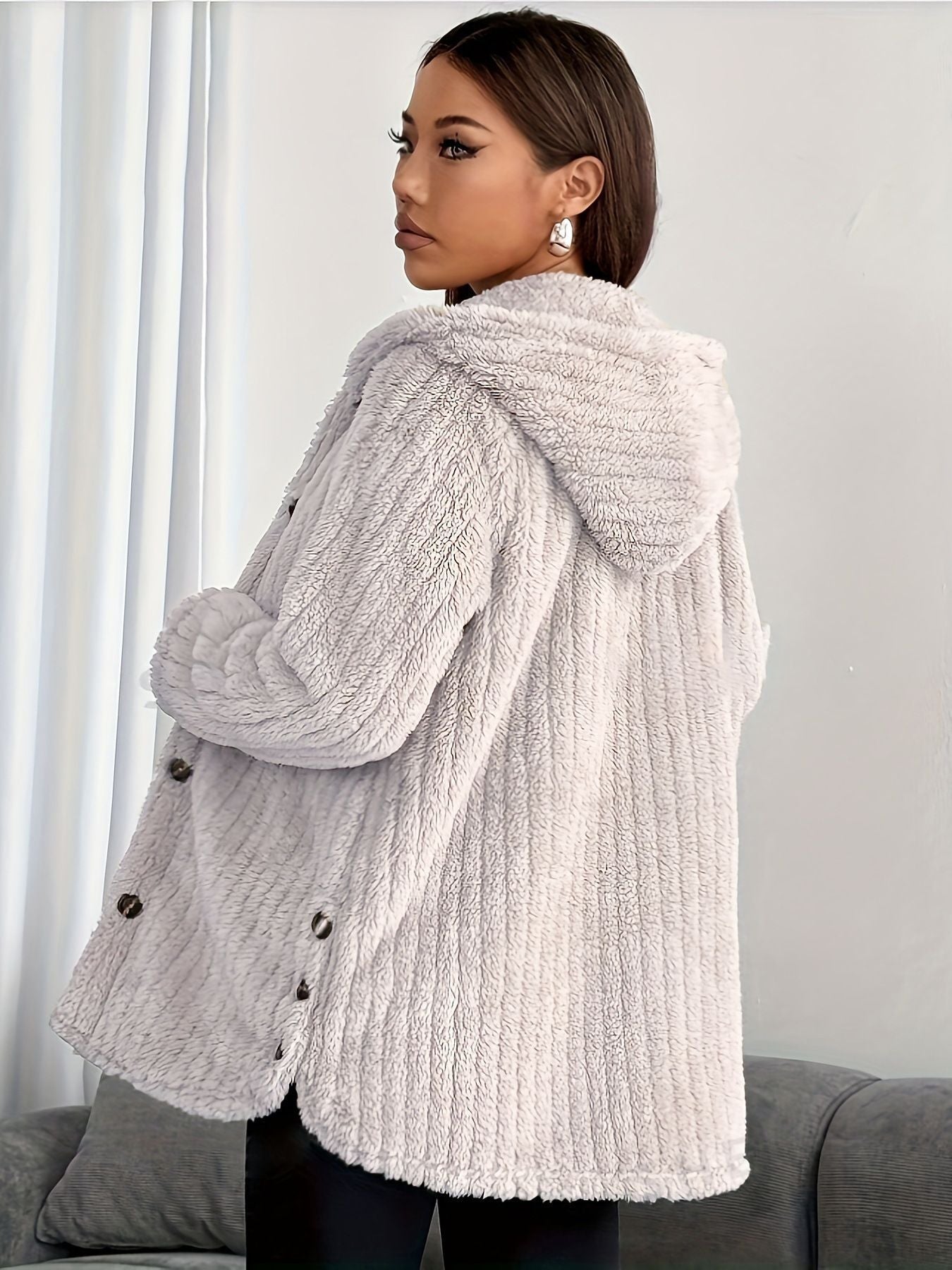 Kendall | Hooded Knit Cardigan