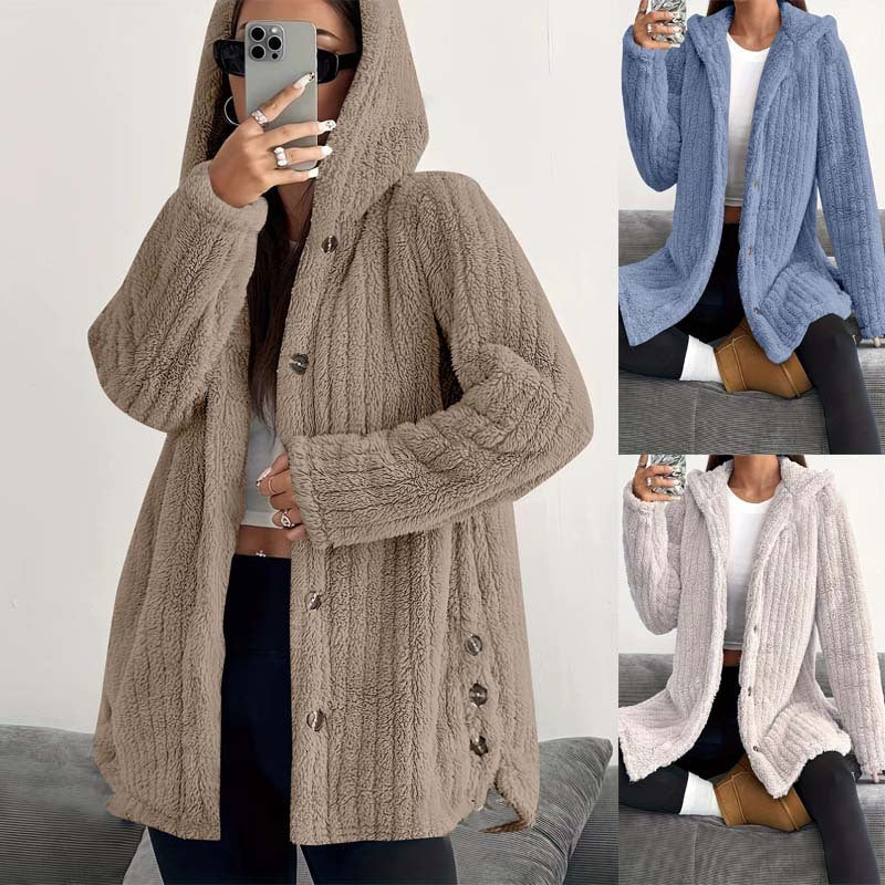 Kendall | Hooded Knit Cardigan