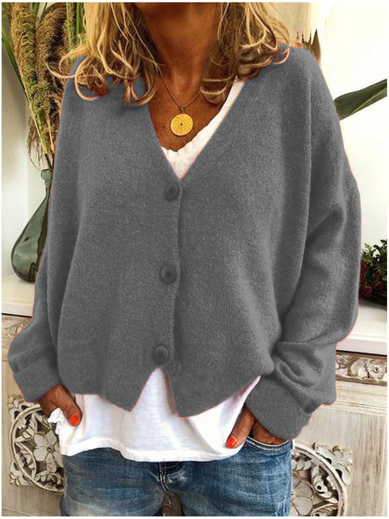 Shannon | V-Neck Knit Cardigan