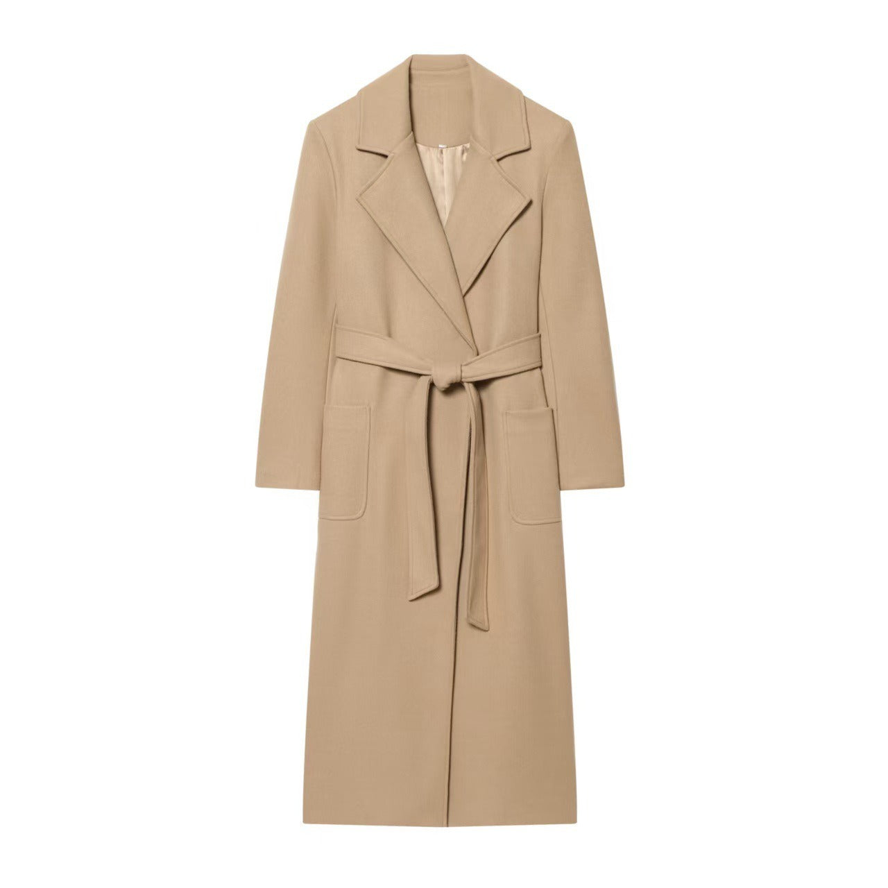 Kimberley | Belted Wool Wrap Coat